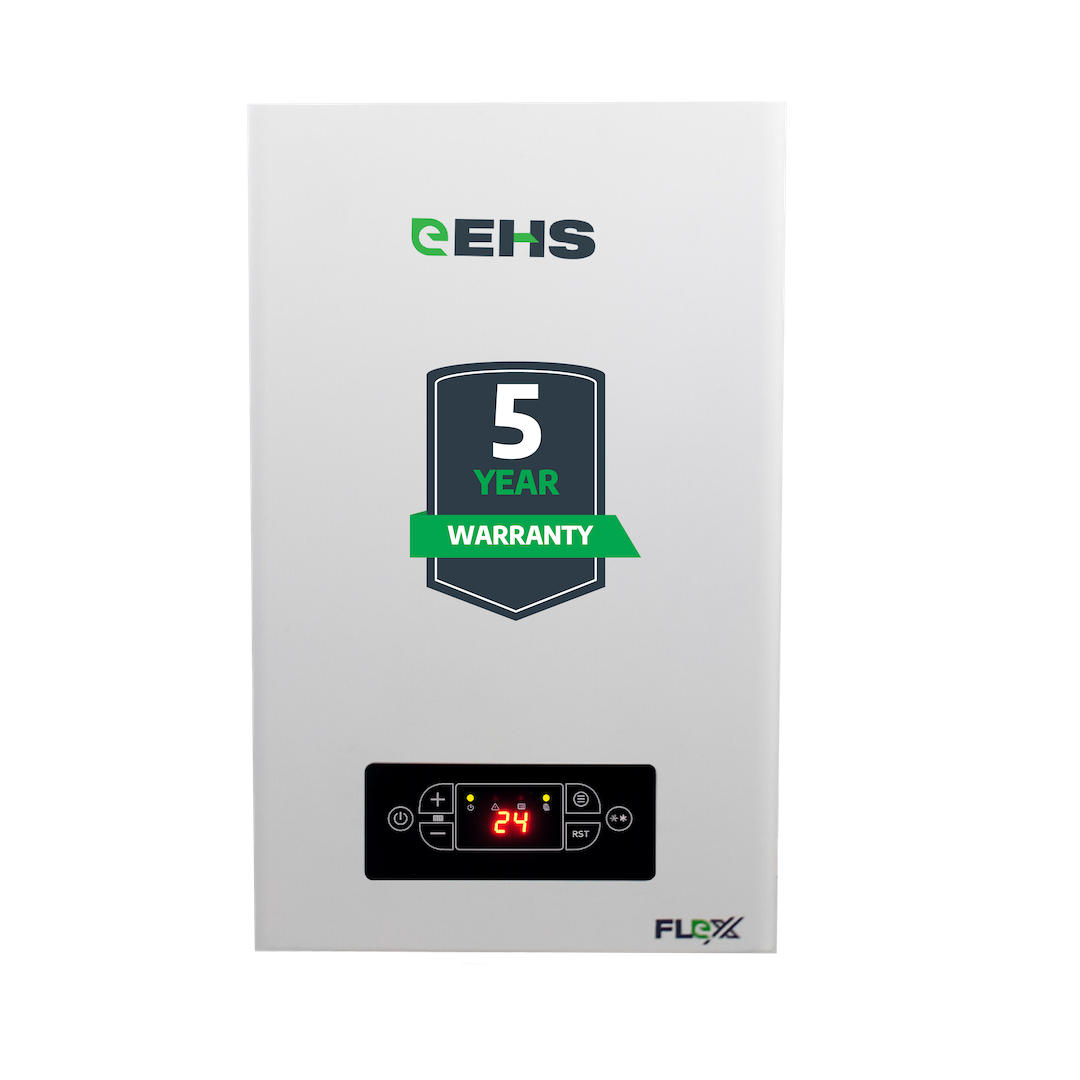 EHS Flex electric heat-only boiler range rated from 2kW to 12kW